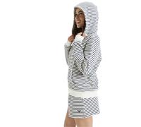 Roxy Perfect Stripe Full Zip Sweatshirt White S Women