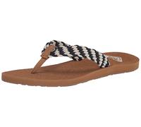Roxy Women's Porto Sandal Flip Flop, Navy White, 5 UK