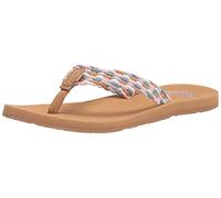 Roxy Women's Porto Sandal Flip Flop, Peach Parfait Sea Exc, 9 UK