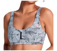 Roxy - Women's Pro Surf Athletic Bra - Bikini top size XS, grey