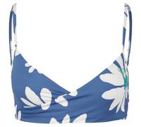 Roxy Printed Essentials Wrap Bra - Women Blue Bralette Bikini Top