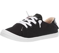 Roxy Women's Rory Slip on Sneaker, Black Fg, 4 UK