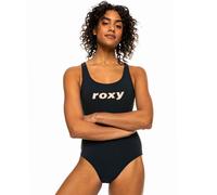 Women's Roxy Womens Roxy Active One Piece Swimming Costume - Black/Grey - Size: S
