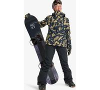 Roxy Womens Roxy Jetty Waterproof Ski Jacket - Fennel Seed/Flower - S