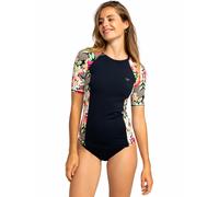 Roxy Womens Roxy Short Sleeve UV Protect Surf Surfing Rash Guard Vest Top