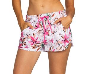 Roxy Womens Roxy Wave Printed 2" Beach Swim Swimming Surf Surfing Boardshorts