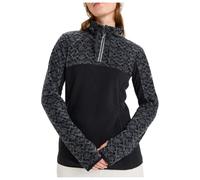 Roxy - Women's Sayna Half Zip - Fleece jumper size XL, black