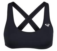 Roxy - Women's SD Essentials Athletic Bralette - Bikini top size XXL, black/blue