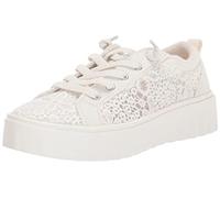 Roxy Women's Sheilahh Slip on Platform Sneaker Shoe, Ash/White, 4.5 UK