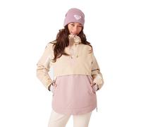 Roxy Women's Shelter Snowboard 10k Waterproof Insulated Ski Jacket, Pfas-Free, Hydrosmart Collar, Red, L