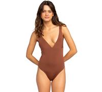 Swimsuit Roxy Silky Island One Piece brown woman - L