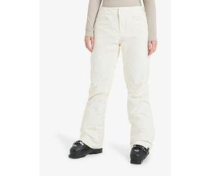 Roxy Womens Skiing Backyard Pants, White, Size M, Women White