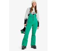 Roxy Womens Skiing Summit Bib Pants, Green, Size Xl, Women Green
