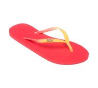 Roxy Women's Slippy Ii Flip-Flop, Green/Pink, 8 UK