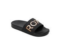Roxy Women's Slippy Ii Sandal, Black M Gold, 4 UK