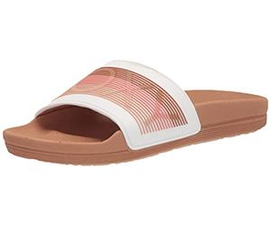 Roxy Women's Slippy Lx Sandal, Tan 212, 8 UK