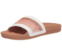 Roxy Women's Slippy Lx Slide Sport Sandal, Tan 212, 4 UK