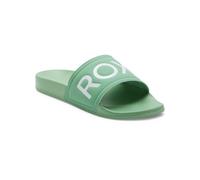 Roxy Women's Slippy Sandal, Green, 4 UK