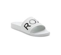 Roxy Women's Slippy Sandal, White Black Basic, 6 UK