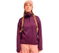 Roxy Womens Snowstride Half Zip Fleece - Blackberry Wine - XS