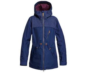 ROXY Women's STATED Snow Jacket Blue Size Small REFB6B1