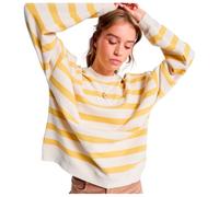 Roxy - Women's Strictly Stripes Oversized - Jumper size XXL, sand