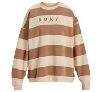 Roxy - Women's Strictly Stripes Oversized - Jumper size XXL, sand/brown