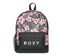 Roxy womens Sugar Baby Canvas Backpack, Anthracite Fearless Floral, One Size, Sugar Baby Backpack | Travel | Vacation | Work | Everyday Carry | 16l Capacity