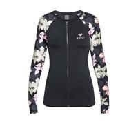 Roxy Women's Sunny Floral Ls Zip Lycra T-Shirt (Pack of 1)