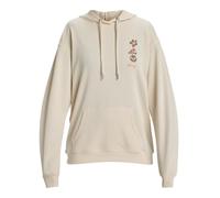 Roxy Womens Surf Stoked Hoodie Terry Art Pullover Sweater, Parchment, XS EU