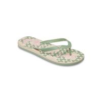 Roxy Women's Tahiti VII Sandal, Green Pink, 3.5 UK