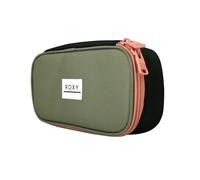 Roxy Womens Take Me Away Storage Bag | Makeup Case | Travel | Organizer | Cosmetics | Electronics | Digital | Reusable | Zipper Closure | Pouch | Lightweight | Accessories - Oil Green, Take Me Away -