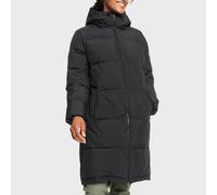 ROXY - Womens Test Of Time Long Hooded Puffa Jacket - Anthracite
