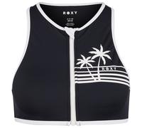 Roxy - Women's The Retro Essentials Crop Top - Bikini top size XL, black