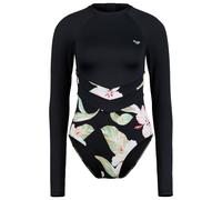 Roxy The Rider Woman Long Sleeve Back Zip Shorty Blue S Woman