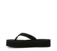 Roxy Women's Tidepool Platform Sandal, Black, 7 UK