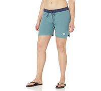 Roxy Women's to Dye 7" Boardshort Board Shorts, North Atlantic, L