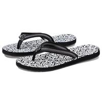 Roxy Women's Vista Loreto Sandal, Black/White, 4 UK