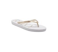 Roxy Women's Viva Sparkle Sandal, White Champagne, 3 UK