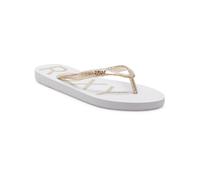 Roxy Women's Viva Sparkle Sandal, White Champagne, 6 UK