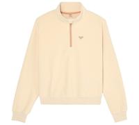 Roxy - Women's Waves Of Warmth Half Zip - Fleece jumper size M, sand
