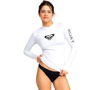 Roxy Long Sleeve T-Shirt Whole Hearted – White/Black – Women's L