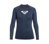Roxy Erjwr03547 Whole Hearted Woman Long Sleeve Rash Guard Blue XL Women