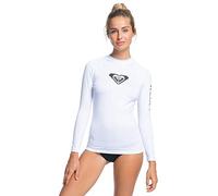 Roxy - Wholehearted Ls Rashguard Surf Tee for Womens - Bright White - M