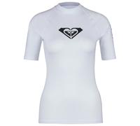 Roxy Erjwr03548 Whole Hearted Short Sleeve Rash Guard White 2XL Woman