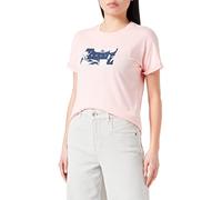 Roxy Young Women Sparkle Evening Flowers Square T-Shirt, Pink, M EU