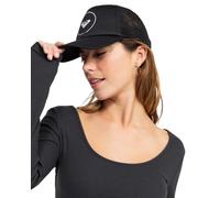 Women's Roxy Womens Truckin Mesh Trucker Baseball Cap - Black - Size: ONE size
