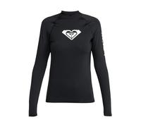 Roxy Young Women Whole Hearted Ls Rash Guard Shirt, Black, XL EU