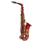 Roy Benson Eb-Alt Saxophon MOD.AS-202R rot lackiert, inkl. leichtem Rechtecketui