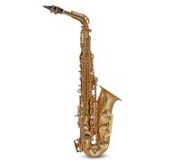 Roy Benson Eb-Alt Saxophon MOD.AS-302 Messing Korpus lack., inkl. leichtem Rechtecketui